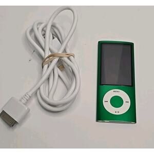 Apple iPod Nano 5th Generation Green 8GB A1320 Tested Working Great With Songs